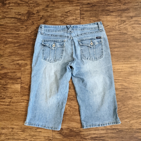 Angels Bermuda Jean Shorts - Picture 2 of 8